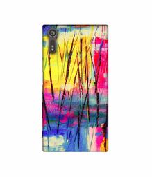 Amazon Brand - Solimo Designer Color Texture 3D Printed Hard Back Case Mobile Cover for Sony Xperia XZ Dual