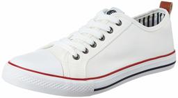 Amazon Brand - Symbol Men's White Sneakers-8 UK/India (42 EU)(AZ-SH-03C)