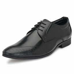 Nubeno Men's Black Formal Shoes-6 UK (40 EU) (2372)