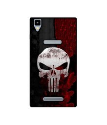 Amazon Brand - Solimo Designer Punisher Skull UV Printed Soft Back Case Mobile Cover for Panasonic Eluga A2