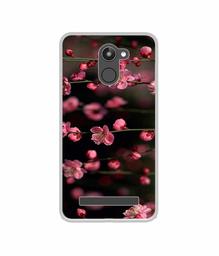 Amazon Brand - Solimo Designer Pink Flowers UV Printed Soft Back Case Mobile Cover for 10.or D