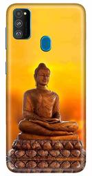 Amazon Brand - Solimo Designer Lord Budha 3D Printed Hard Back Case Mobile Cover for Samsung Galaxy M21 / M30s