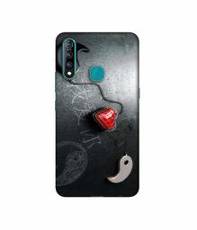 Amazon Brand - Solimo Designer Chinnese Yin and Yang 3D Printed Hard Back Case Mobile Cover for Vivo Z1 Pro