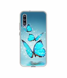 Amazon Brand - Solimo Designer Flying Butterflies UV Printed Soft Back Case Mobile Cover for Mi A3