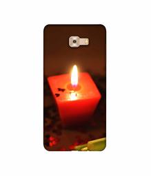 Amazon Brand - Solimo Designer Candle Light 3D Printed Hard Back Case Mobile Cover for Samsung Galaxy C9 Pro