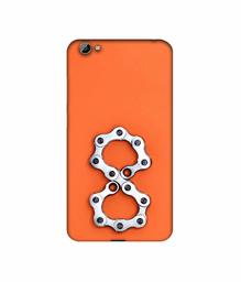 Amazon Brand - Solimo Designer Number Eight 3D Printed Hard Back Case Mobile Cover for Vivo Y66