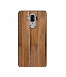 Amazon Brand - Solimo Designer Wooden Art 3D Printed Hard Back Case Mobile Cover for Huawei Mate 9