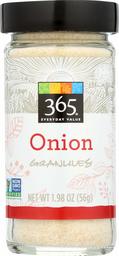 365 Everyday Value, Onion Granules, 1.98 oz