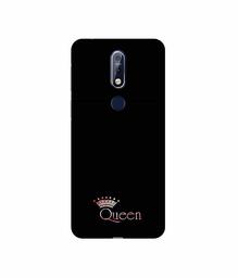 Amazon Brand - Solimo Designer Queen 3D Printed Hard Back Case Mobile Cover for Nokia 7.1