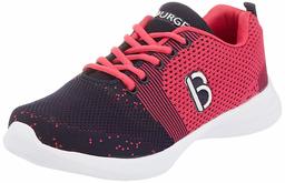 Bourge Women's Navy and Pink Running Shoes-8 UK (42 EU) (9 US) (Reef-509)