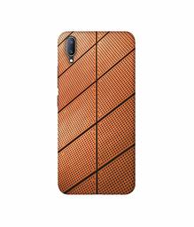 Amazon Brand - Solimo Designer Leather Texture 3D Printed Hard Back Case Mobile Cover for Vivo V11 Pro