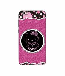 Amazon Brand - Solimo Designer Kitty with Glitter 3D Printed Hard Back Case Mobile Cover for Vivo V5 Plus