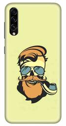 Amazon Brand - Solimo Designer Beard Man 3D Printed Hard Back Case Mobile Cover for Samsung Galaxy A50s