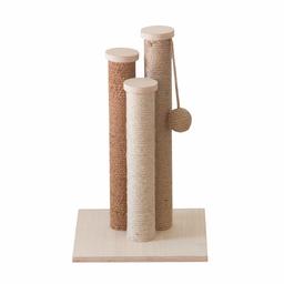 Umi. by Amazon - Cat and Kitten Furniture, Triple Scratching Posts Play Tower