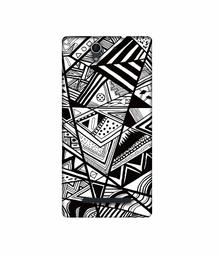 Amazon Brand - Solimo Designer Random Pattern 3D Printed Hard Back Case Mobile Cover for Sony Xperia C3 Dual