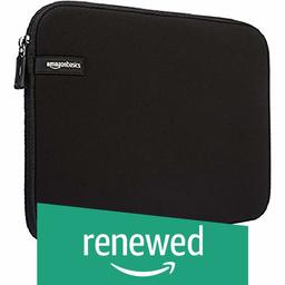 (Renewed) AmazonBasics 15.6-inch Laptop Sleeve (Black)