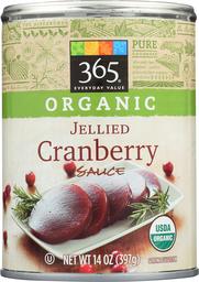 365 Everyday Value, Organic Cranberry Sauce, Jellied, 14 oz