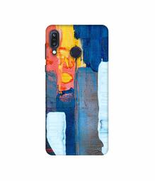 Amazon Brand - Solimo Designer Canvas with Blue Paint 3D Printed Hard Back Case Mobile Cover for Asus Zenfone Max M1 ZB555KL