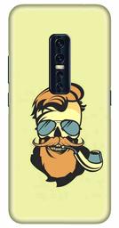 Amazon Brand - Solimo Designer Beard Man 3D Printed Hard Back Case Mobile Cover for Vivo V17 Pro