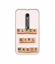 Amazon Brand - Solimo Designer Black Girl Magic 3D Printed Hard Back Case Mobile Cover for Motorola Moto G 3rd Generation