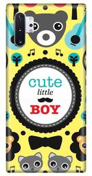 Amazon Brand - Solimo Designer Cute Little Boy Pattern 3D Printed Hard Back Case Mobile Cover for Samsung Galaxy Note 10 Plus