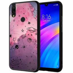 Amazon Brand - Solimo Designer Universe Printed Hard Back Case Mobile Cover for Redmi Y3 / Redmi 7 (D1258)