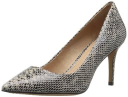 206 Collective Amazon Brand Women's Mercer Dress Pump, Python Print, 8 B US