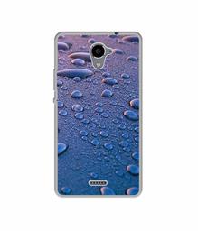 Amazon Brand - Solimo Designer Water Drops UV Printed Soft Back Case Mobile Cover for Panasonic Eluga Ray X