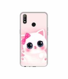 Amazon Brand - Solimo Designer Babby Kitty UV Printed Soft Back Case Mobile Cover for Realme 3 / Realme 3i