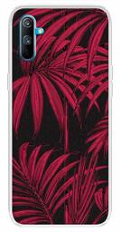 Amazon Brand - Solimo Designer Multicolor Attalea speciosa Red Pattern Printed Soft Back Case Mobile Cover for Realme C3