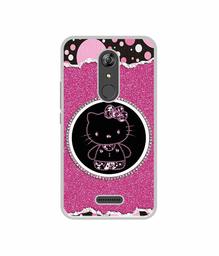 Amazon Brand - Solimo Designer Kitty with Glitter UV Printed Soft Back Case Mobile Cover for Micromax Selfie 2 Note Q4601