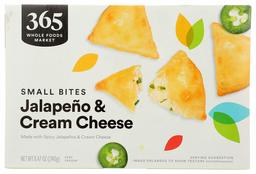 365 by Whole Foods Market, Small Bites, Jalapeno & Cream Cheese, 8.47 Ounce (Frozen)