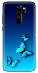 Amazon Brand - Solimo Designer Butterfly Design 3D Printed Hard Back Case Mobile Cover for Xiaomi Redmi Note 8 Pro