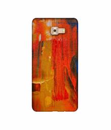 Amazon Brand - Solimo Designer Orange Canvas 3D Printed Hard Back Case Mobile Cover for Samsung Galaxy C9 Pro