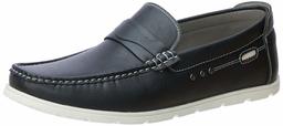 Stanton Men's Black Loafers-6 UK (40 EU) (7 US) (FK/YT905/BLK)