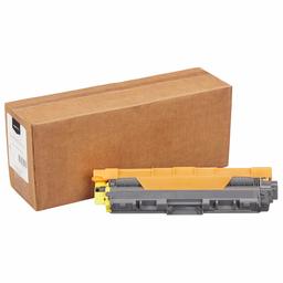 AmazonBasics Remanufactured High-Yield Toner Cartridge, Replacement for Brother TN225 - Yellow