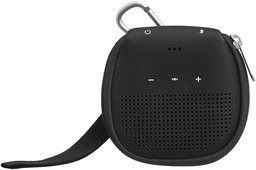 AmazonBasics Case with Kickstand for Bose SoundLink Micro Bluetooth Speaker - Black (Renewed)