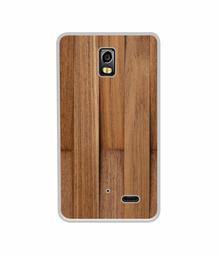 Amazon Brand - Solimo Designer Wooden Art UV Printed Soft Back Case Mobile Cover for LYF Water 10