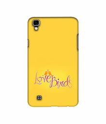 Amazon Brand - Solimo Designer Love Birds 3D Printed Hard Back Case Mobile Cover for LG X Power