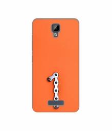 Amazon Brand - Solimo Designer Number One 3D Printed Hard Back Case Mobile Cover for Gionee P7 Max