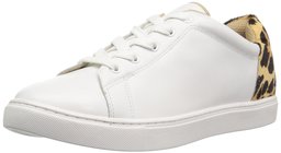 Amazon Brand - The Fix Women's Taegan Lace-up Fashion Sneaker, White, 11 B US