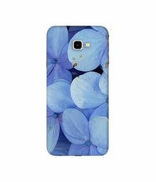 Amazon Brand - Solimo Designer Light Blue Flower Photography 3D Printed Hard Back Case Mobile Cover for Samsung Galaxy J4 Plus