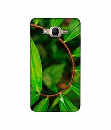 Amazon Brand - Solimo Designer Leaf Photography 3D Printed Hard Back Case Mobile Cover for Samsung Galaxy J2 Prime