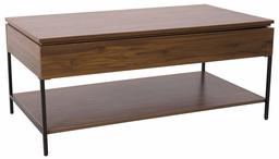 Amazon Brand – Ravenna Home Heights Wood Lift Top Storage Coffee Table, 43.3