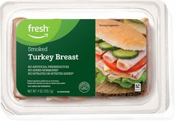 Fresh Brand – Sliced Smoked Turkey Breast, 9 oz