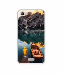 Amazon Brand - Solimo Designer Lake View UV Printed Soft Back Case Mobile Cover for Lyf Water 11