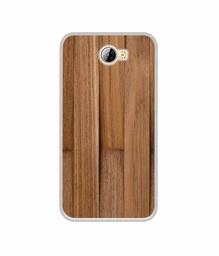 Amazon Brand - Solimo Designer Wooden Art UV Printed Soft Back Case Mobile Cover for Huawei Honor Bee 4G