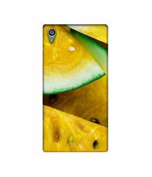 Amazon Brand - Solimo Designer Yellow Watermelon 3D Printed Hard Back Case Mobile Cover for Sony Xperia Z5 Dual