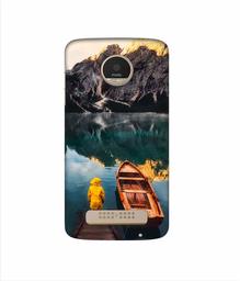 Amazon Brand - Solimo Designer Lake View 3D Printed Hard Back Case Mobile Cover for Motorola Moto Z Play