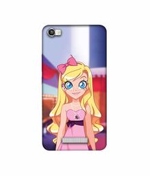 Amazon Brand - Solimo Designer Small Princess Vector 3D Printed Hard Back Case Mobile Cover for Lava Iris X8